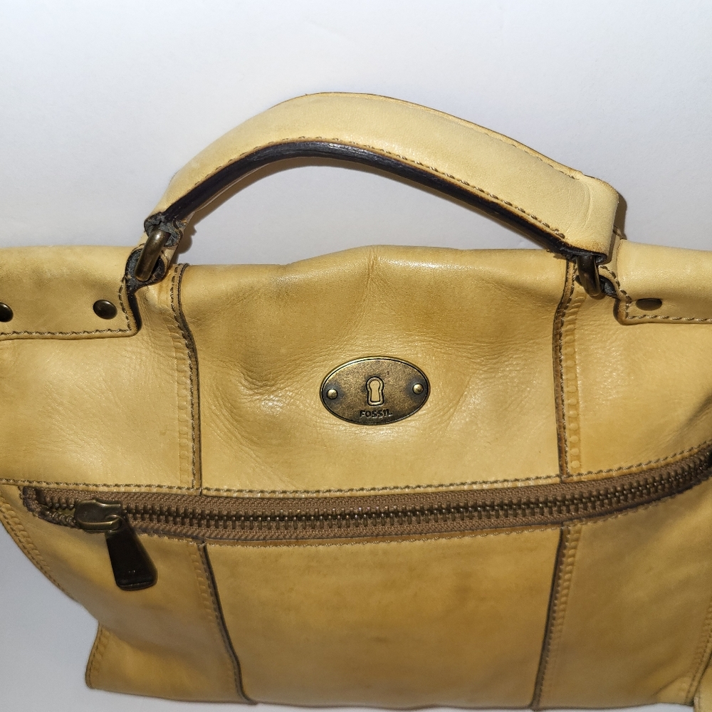 🔥RARE🗝️Fossil Vintage Revival Satchel - Picture 5 of 8